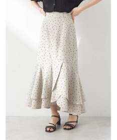 earth music&ecology チューリップヘムティアードスカート