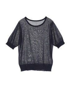 earth music&ecology ＳＥＴ２点シアーニットプルオーバー＋カーディガン