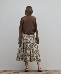 GRACE CONTINENTAL レイヤードニットトップ