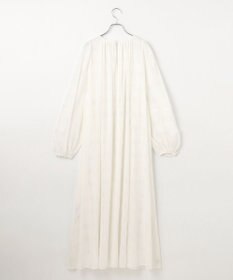 #Newans シアーチェックボリュームワンピース