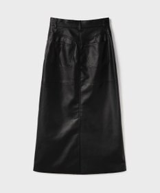 GRACE CONTINENTAL フェイクレザータイトスカート