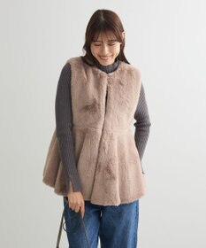 Green Parks ・ＥＬＥＮＣＡＲＥ　ＤＵＥペプラムフェイクファーベス