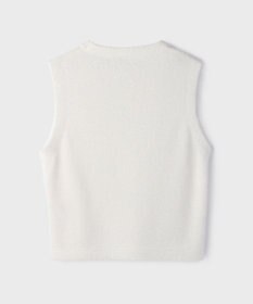 GRACE CONTINENTAL ラメフェザ－ニットトップ