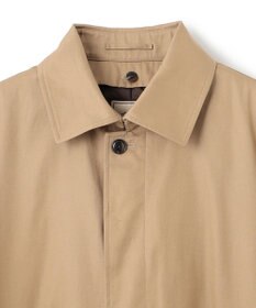 A.PRESS ステンカラーシャツ　サイズ2 60/2コンパクトギャバ ステンカラーコート （ステンカラーコート）｜L