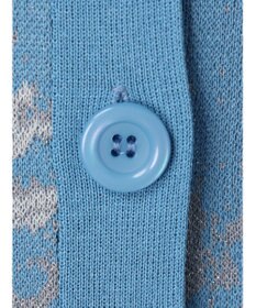 Green Parks ニュアンス柄ニットカーディガン