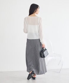 earth music&ecology シアーリブカーディガン