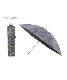 MOONBAT 【 遮光率100％/遮熱/UV/軽量】MACKINTOSH PHILOSOPHY(マッキントッシュフィロソフィー)晴雨兼用日傘 Snowblue Garden Barbrella バーブレラ 折りたたみ傘 フワクール生地使用