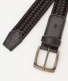 JOSEPH ABBOUD  【イタリア素材・ストレッチ・日本製】 ストレッチレザー ベルト