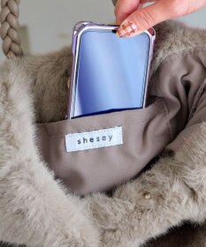 Tiaclasse 三つ編みハンドルファーバッグ