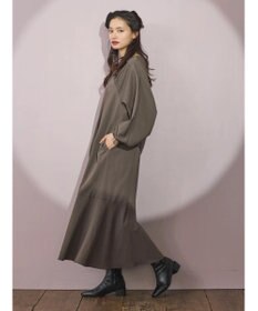 Green Parks ■ＥＳＣＡＲ　ギャザーヨークキリカエワンピース