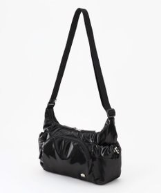 LA BAGAGERIE メタリックドロストポケット　ミニショルダーバッグ