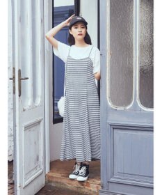 earth music&ecology チェックキャミワンピース