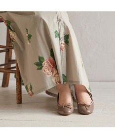 MODE ET JACOMO <MODE ET JACOMO>【レイン対応】ラウンドトゥバレエシューズ