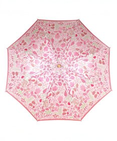 槇田商店 <新柄登場>Stig Lindberg HERBARIUM BRIGHT ピンク 折りたたみ傘