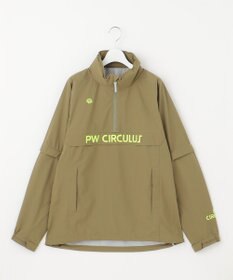 PW CIRCULUS 【 耐水圧20000mm  / レイン対応 】【UNISEX】防水レインブルゾン ゴルフ