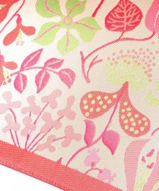 槇田商店 <新柄登場>Stig Lindberg HERBARIUM BRIGHT ピンク 折りたたみ傘