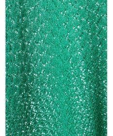 Green Parks 透かし柄ポンチョニットカーディガン