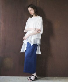 YECCA VECCA 裾アシメデザインプルオーバー