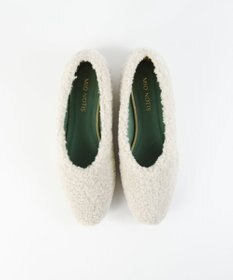 BONTRE 【MIONOTIS/ミオノティス】ファーフラットパンプス/40411