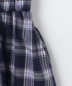 組曲 KIDS 【150-160㎝】プランタンチェック ワンピース