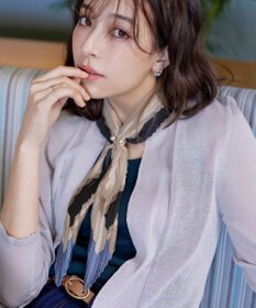 Tiaclasse 【選べる柄タイプ】プリーツスカーフ