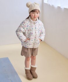 ANY KIDS 【洗濯機OK】中綿 ガーリー コート