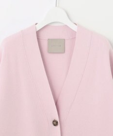 UNFILO 【軽量】コットンミックスニット カーディガン