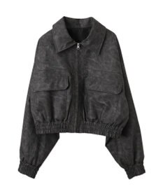 WEGO PUショートブルゾン