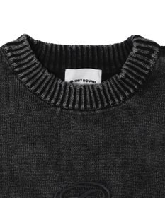 WEGO 【ユニセックス着用ITEM】ピグメントロゴニットプルオーバー