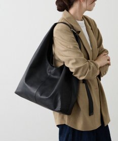 russet レザーホーボーバッグ L(CE-1654)