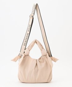 LA BAGAGERIE 【maison vert】 【撥水】リボンフワフワ２WAYトート