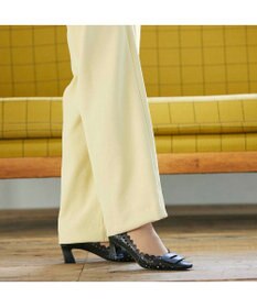 MODE ET JACOMO <MODE ET JACOMO>レーザーカットバックルモチーフパンプス