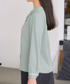 Tiaclasse レイヤードカラーブラウス