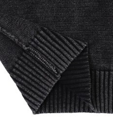 WEGO 【ユニセックス着用ITEM】ピグメントロゴニットプルオーバー