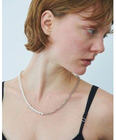 NAVE 【AFFECT】パール＆チェーンネックレス大