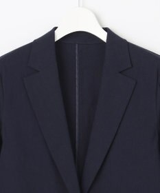 自由区 【洗える】テンセルリネンストレッチ テーラードジャケット