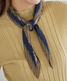 Tiaclasse 【選べる柄タイプ】プリーツスカーフ