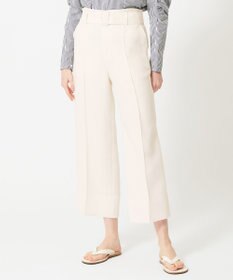 BEIGE， LAUREL / ワイドクロップドパンツ