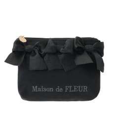 Maison de FLEUR リボンポーチ