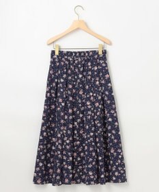 組曲 L フラワードットプリント スカート