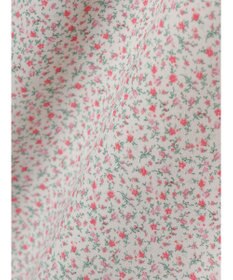 earth music&ecology 袖ドロストフラワーワンピース