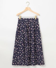 組曲 L フラワードットプリント スカート