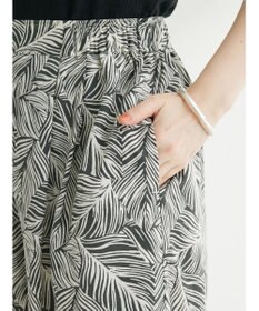 Green Parks アート柄イージーパンツ