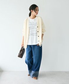 CRAFT STANDARD BOUTIQUE アウトリンキングニットカーディガン