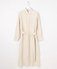 J.PRESS LADIES S ピーチポプリン ワンピース