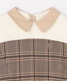 組曲 KIDS 【150-160㎝】レディチェック ワンピース