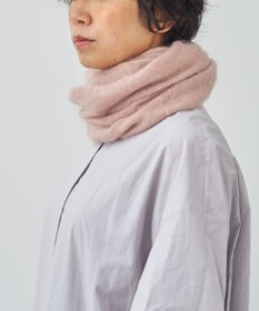 AND WOOL 【ファー加工】カシミヤ100％のスヌード
