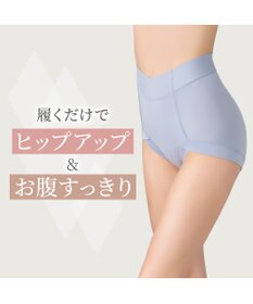 BRADELIS New York 【BRADELIS NewYork peace】　綿混楽々ハイウエストショーツ