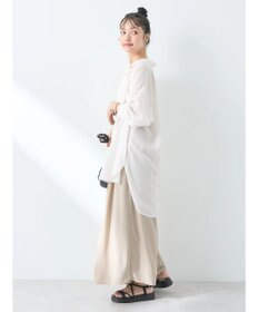 earth music&ecology ウ゛ィンテージボタンフロントポケットシャツ