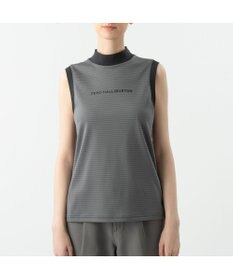 ZERO HALLIBURTON ノースリーブボーダーモックネック ZHG-W6S5b 85218